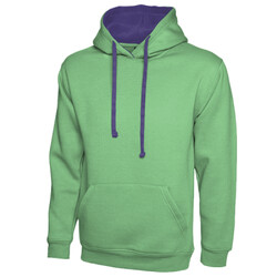 Contrast Hooded Sweatshirt