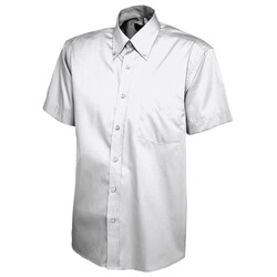 Mens Pinpoint Oxford Half Sleeve Shirt