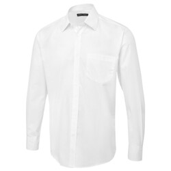 Men's Long Sleeve Poplin Shirt