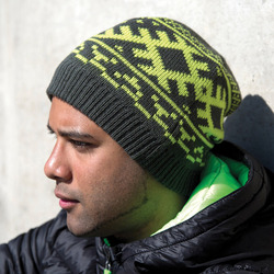 Nordic knitted hat